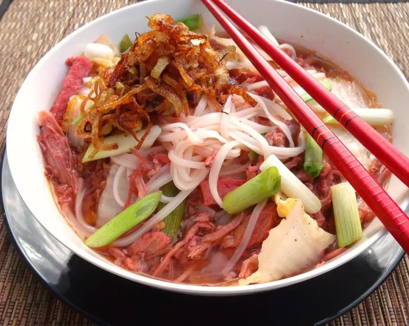 BBQ Pork Noodle Soup served at Hop Tung