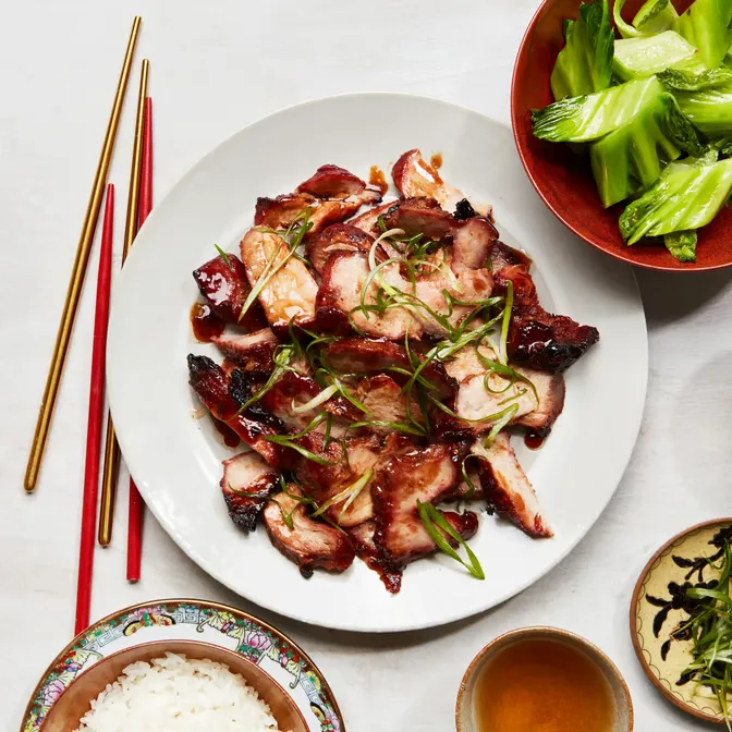 BBQ Pork served at Hop Tung