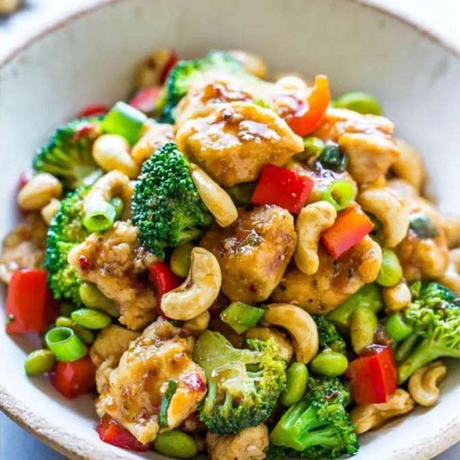Cashew Nut Chicken served at Hop Tung