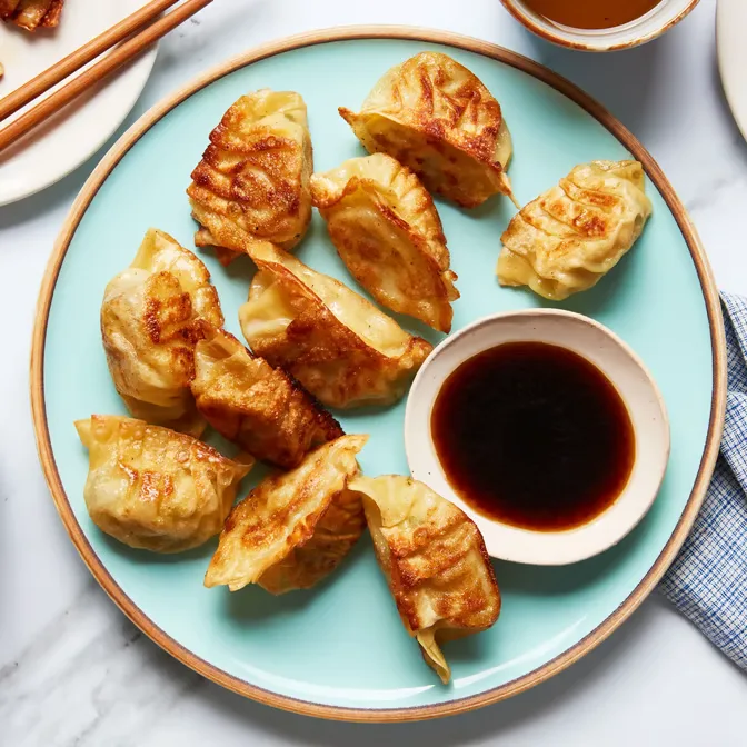 Fried Chicken Dumplings served at Hop Tung