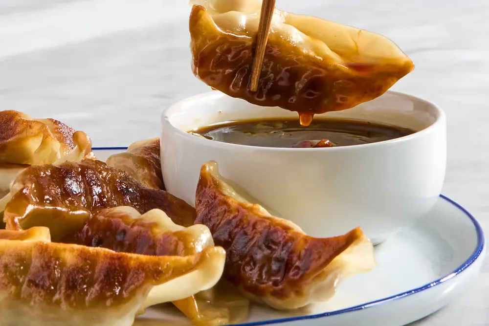 Fried Pork Dumplings served at Hop Tung