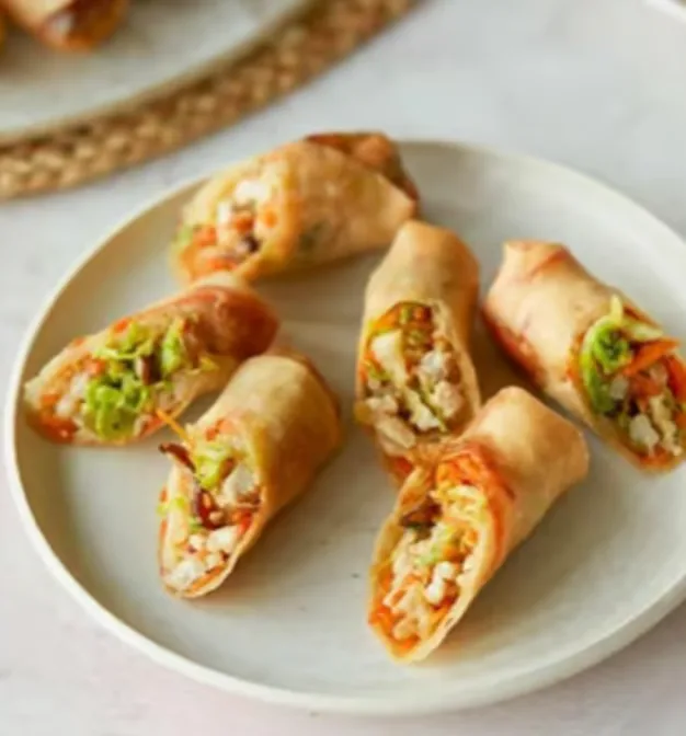 Fried Spring Rolls at Hop Tung