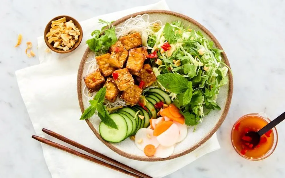 Fried Tofu Bun served at Hop Tung