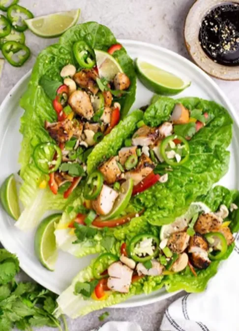 Grilled Chicken Banh Hoi served at Hop Tung