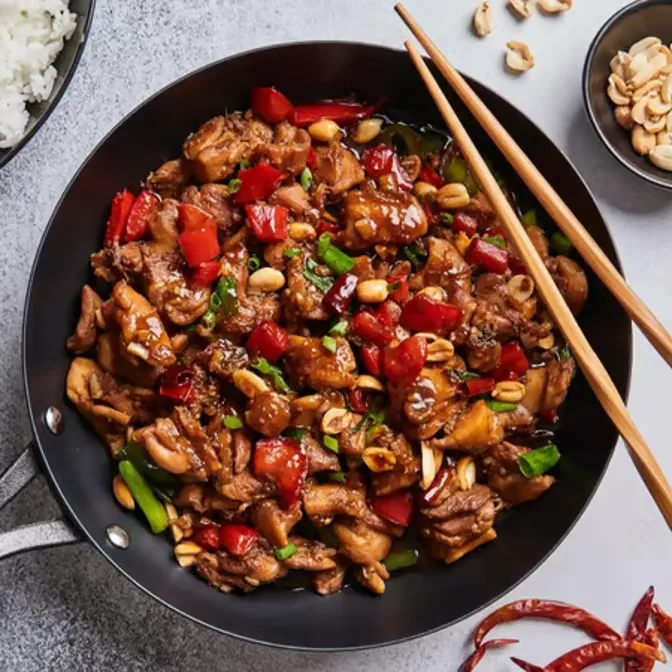 Kung Pao Chicken at Hop Tung