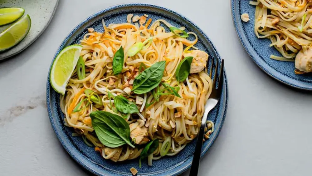 Pad Thai Beef served at Hop Tung