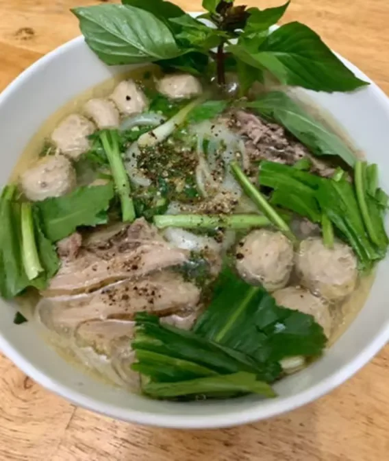 Pho Meatball served at Hop Tung