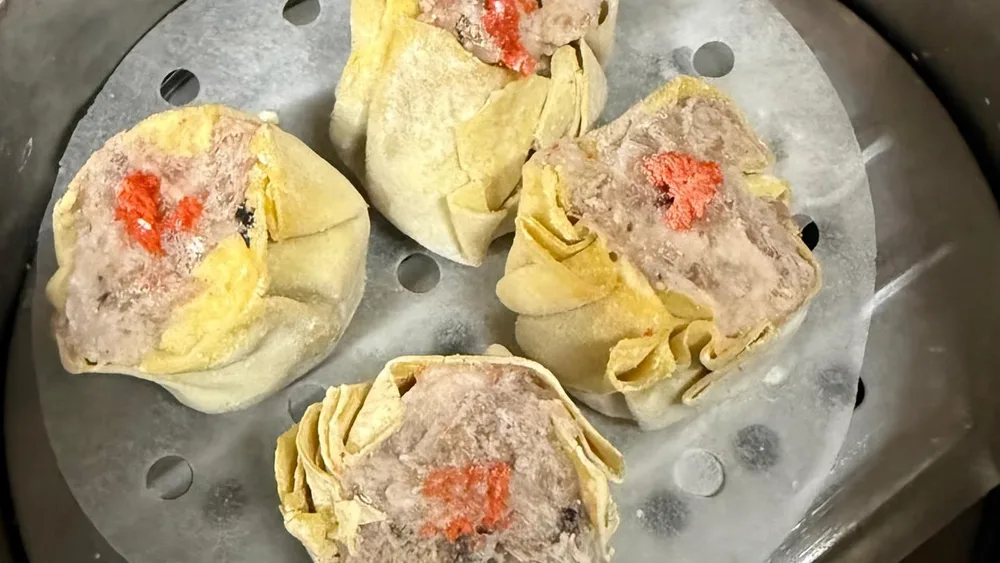 Pork & Shrimp Siu Mai at Hop Tung