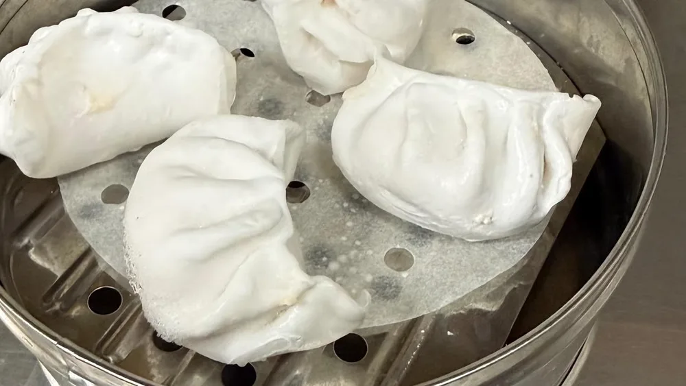 Steamed Shrimp Dumplings served at Hop Tung