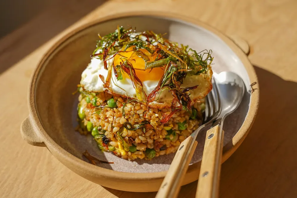 Vegetable Fried Rice served at Hop Tung