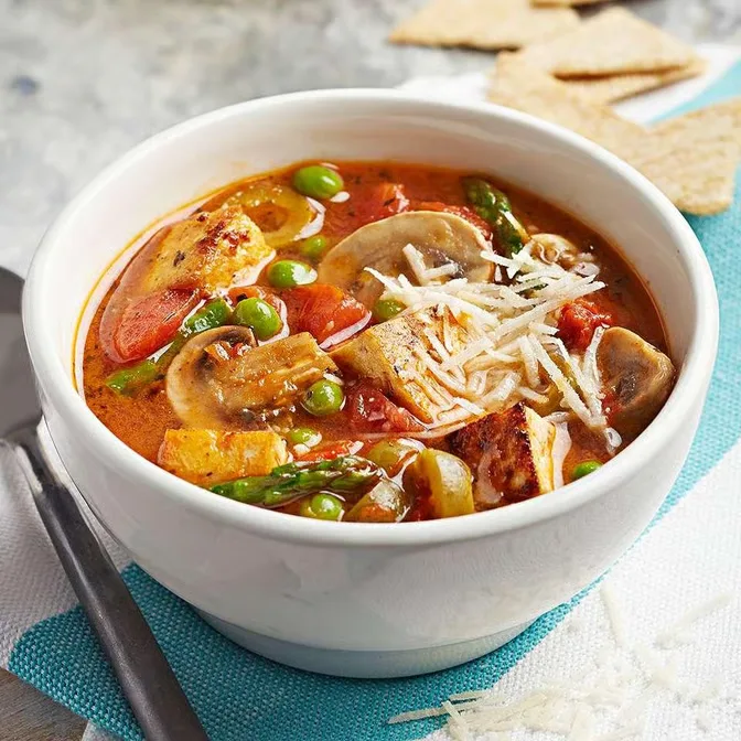 Vegetable Soup Tofu served at Hop Tung