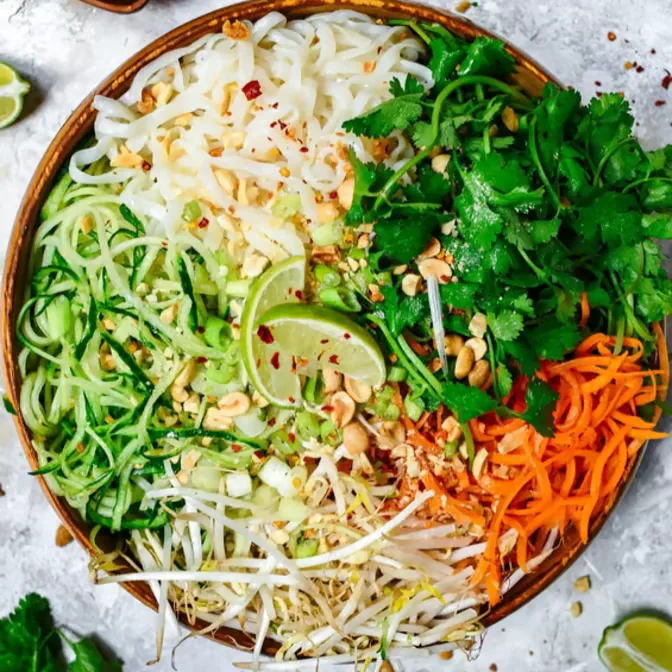 Vietnamese Salad served at Hop Tung