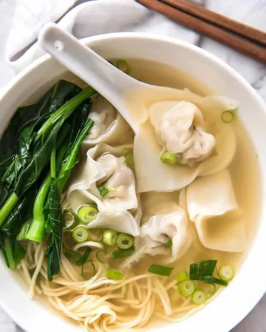Vietnamese Wonton Soup served at Hop Tung